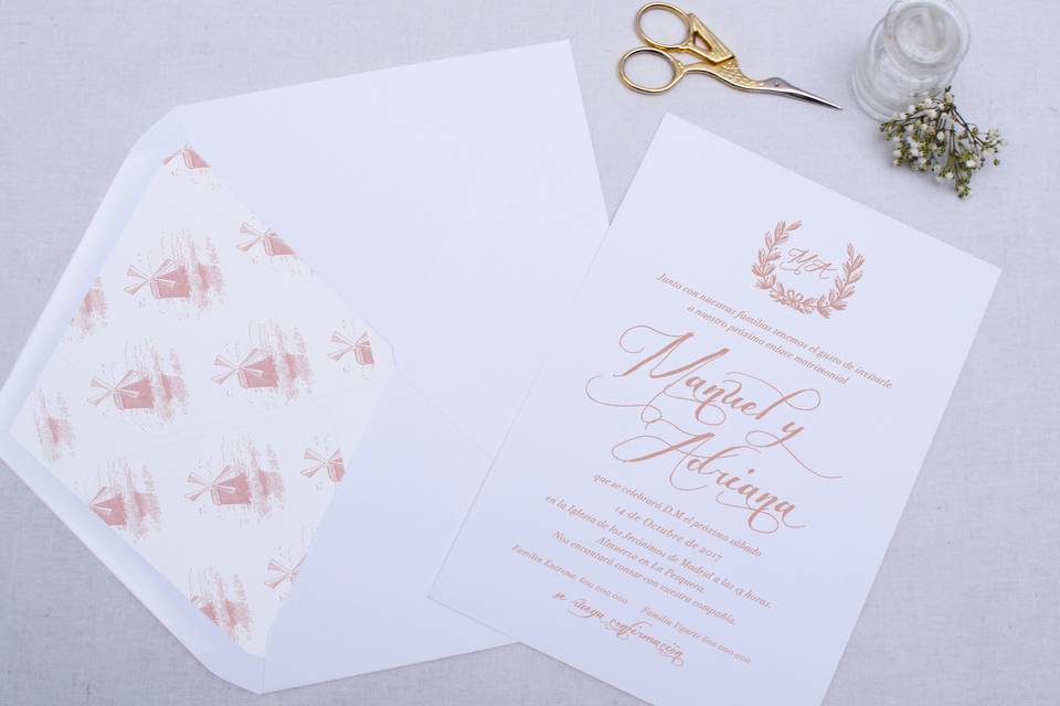 Invitación boda 