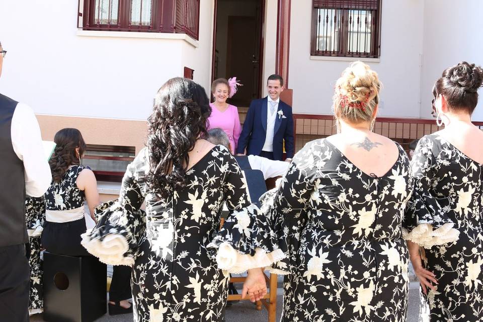Salida casa novio