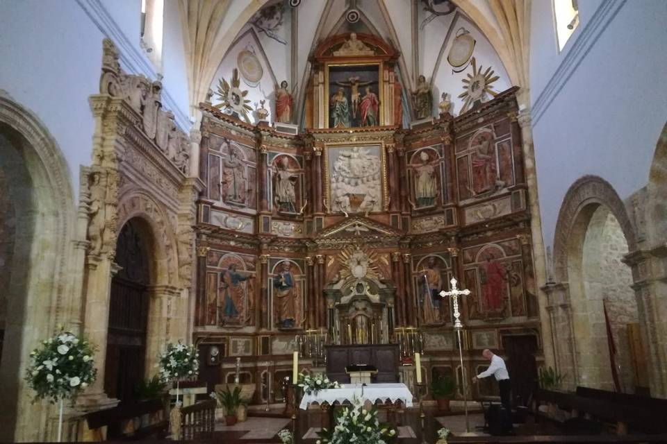 Decoración de la iglesia