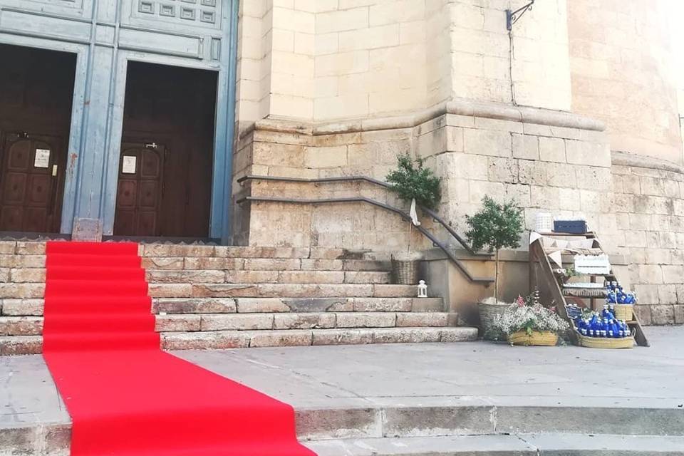 Entrada a la catedral