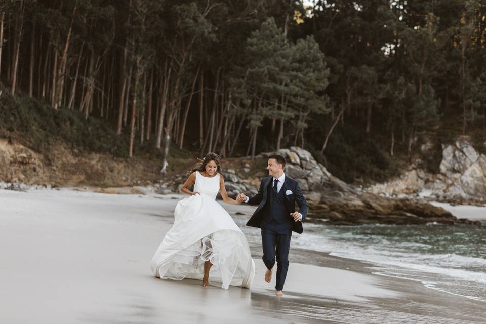 Postboda en las Cies