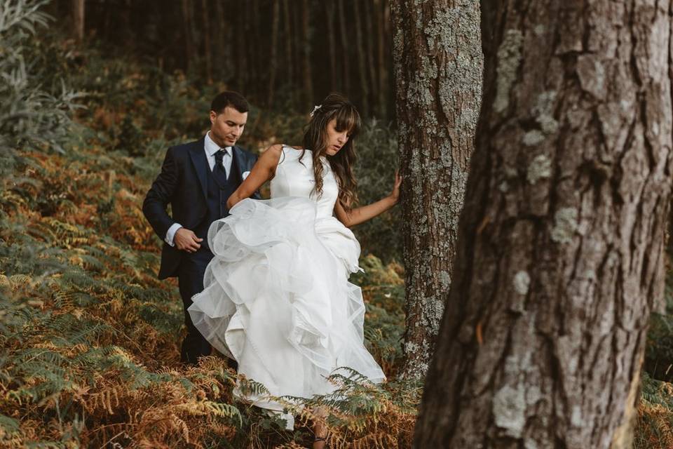 Postboda en las Cies