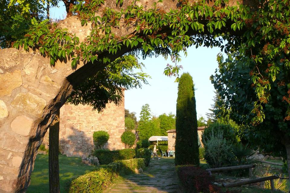 Vista desde la entrada