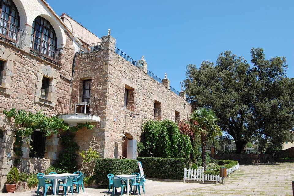 Patio de la masía