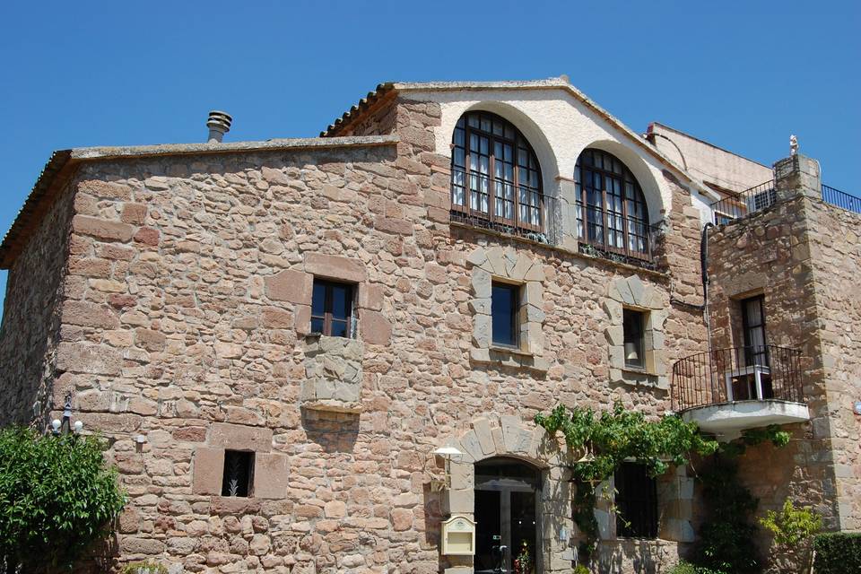 Patio de la masía