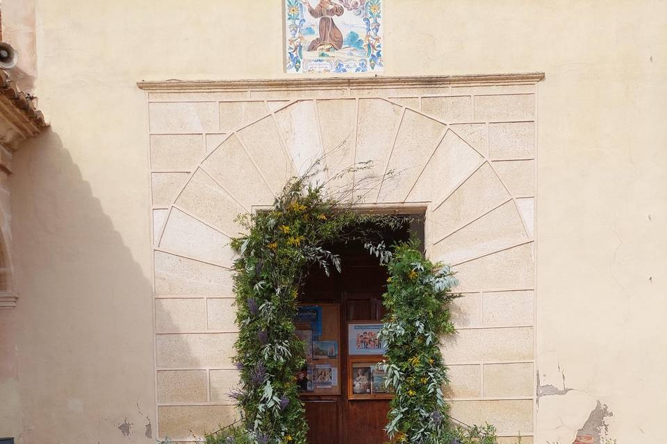 Decoración altar