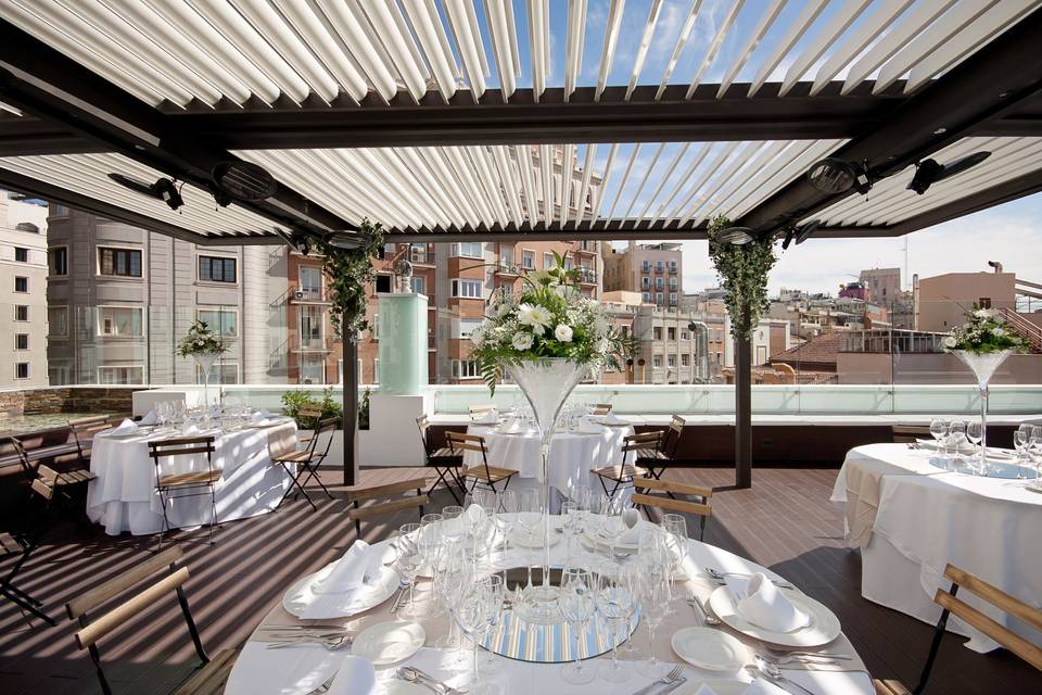 Banquete terraza