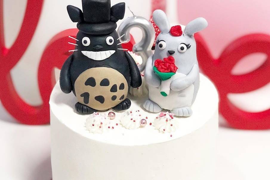 Tarta boda Totoro