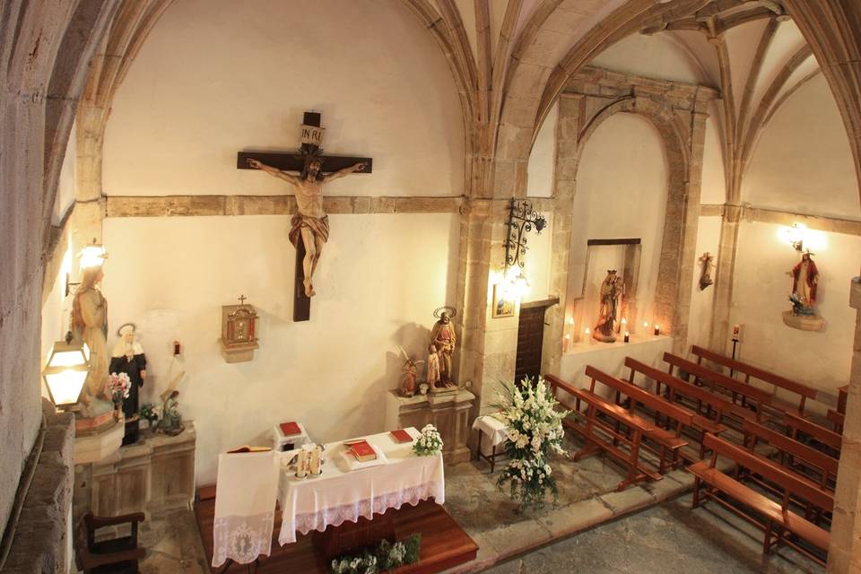 El techo y el altar