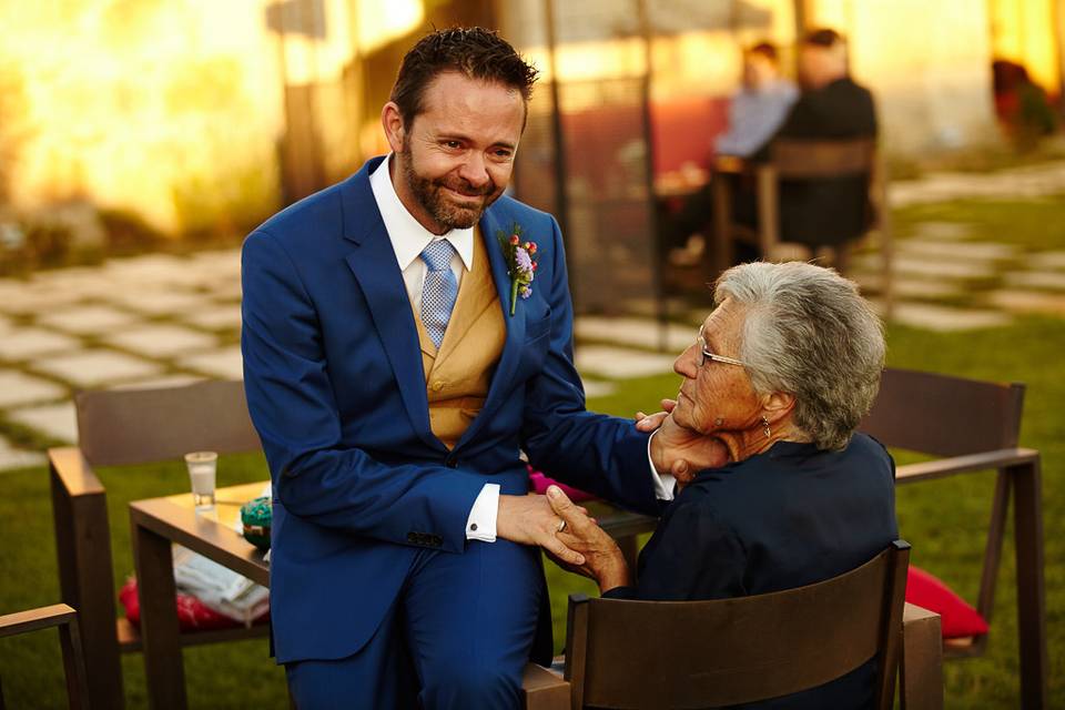 Marcos y su abuela