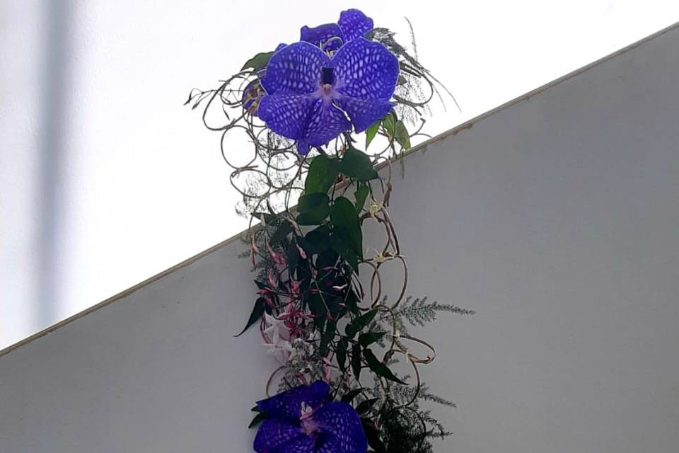 Sombrilla floral