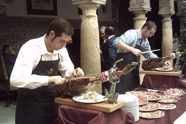 Plato de jamón