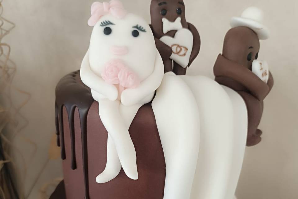 Tarta de Boda Figuras