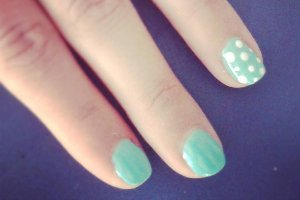 Manicura con decoración