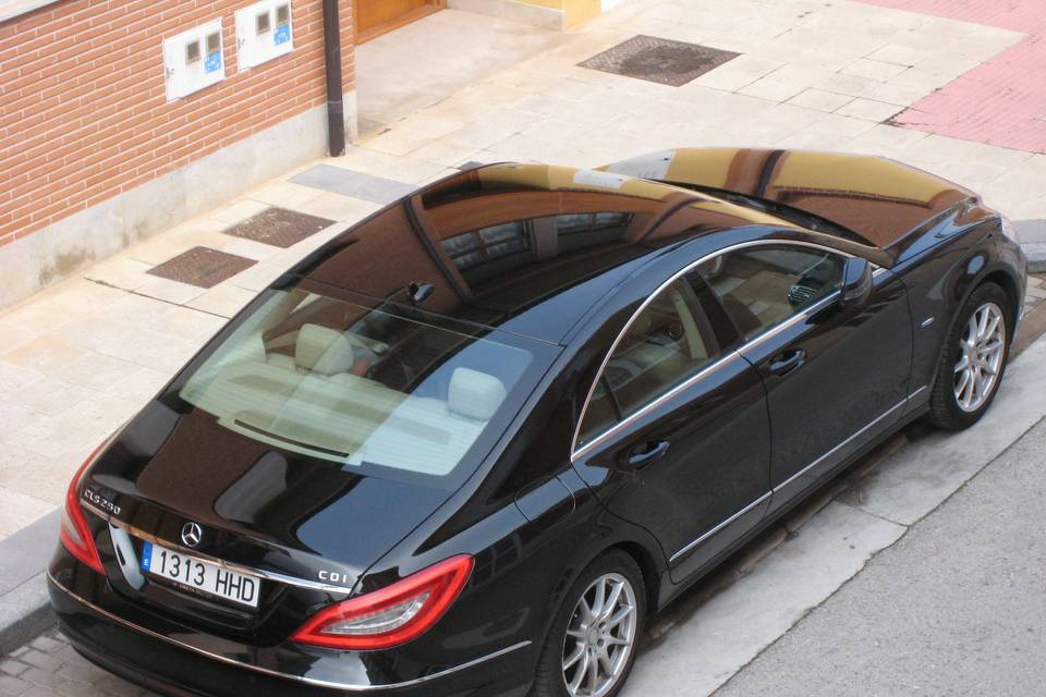 Mercedes CLS, vista superior