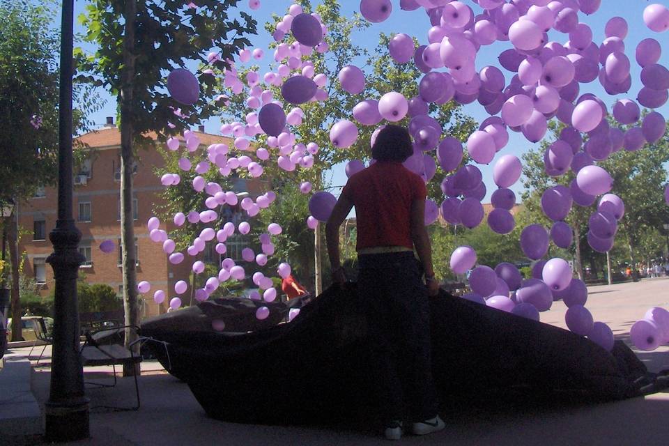 Sueltas de globos