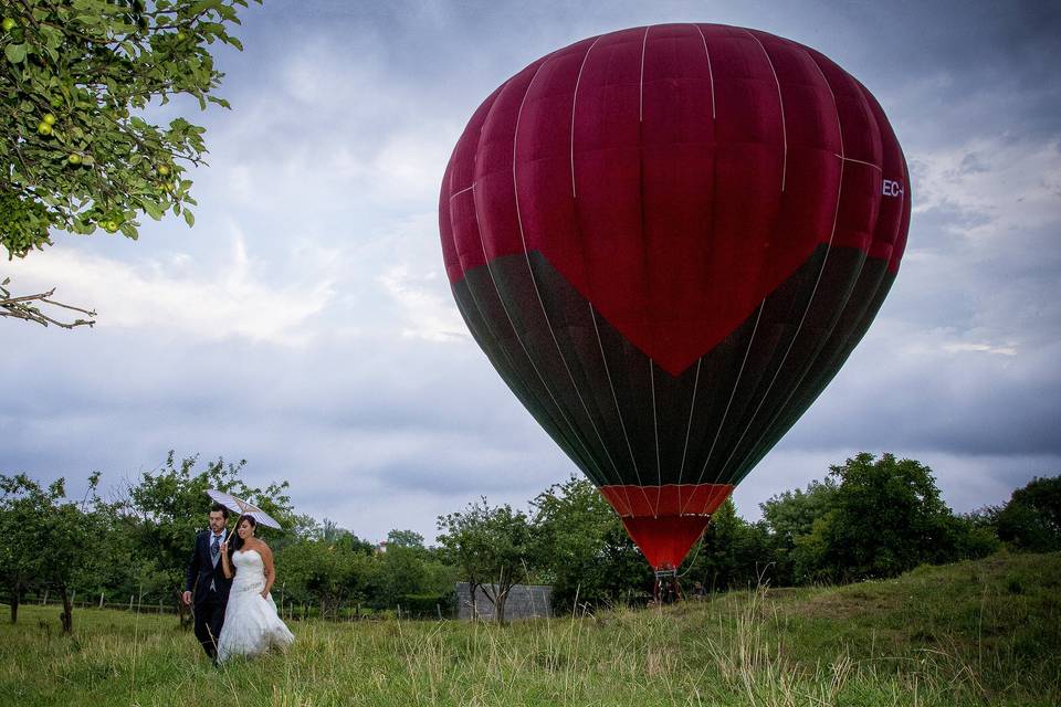 Postboda de Alba y Ángel