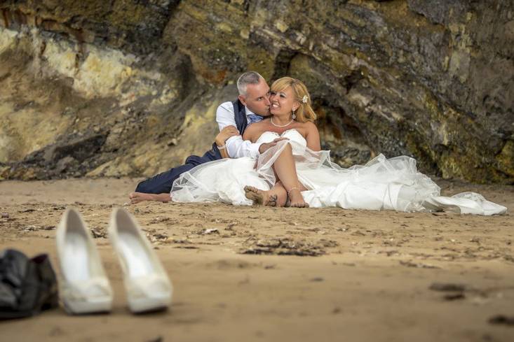 Postboda con Hache fotografía