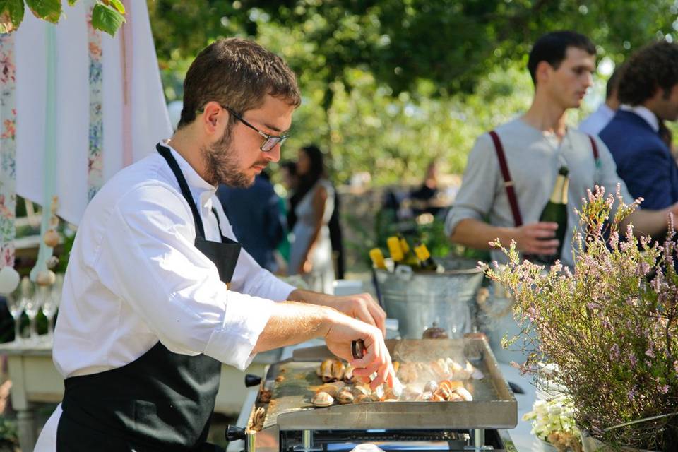 Buffet de carnes gallegas