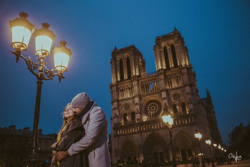 Preboda en París