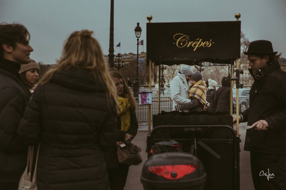 Preboda en París