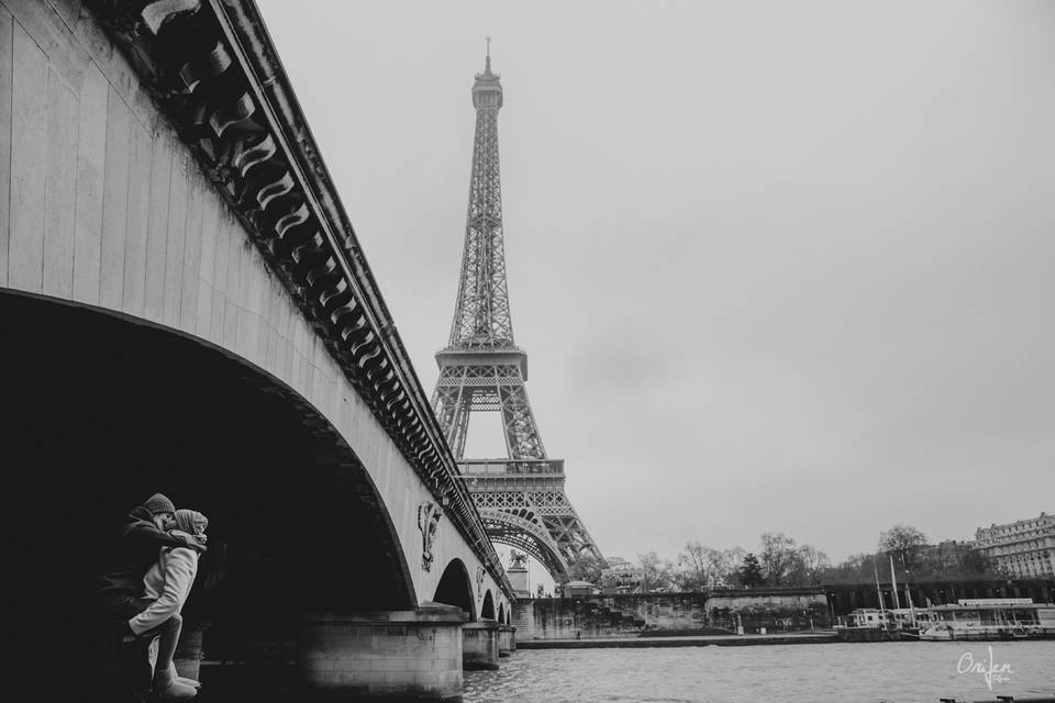 Preboda en París