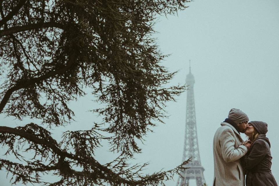 Preboda en París