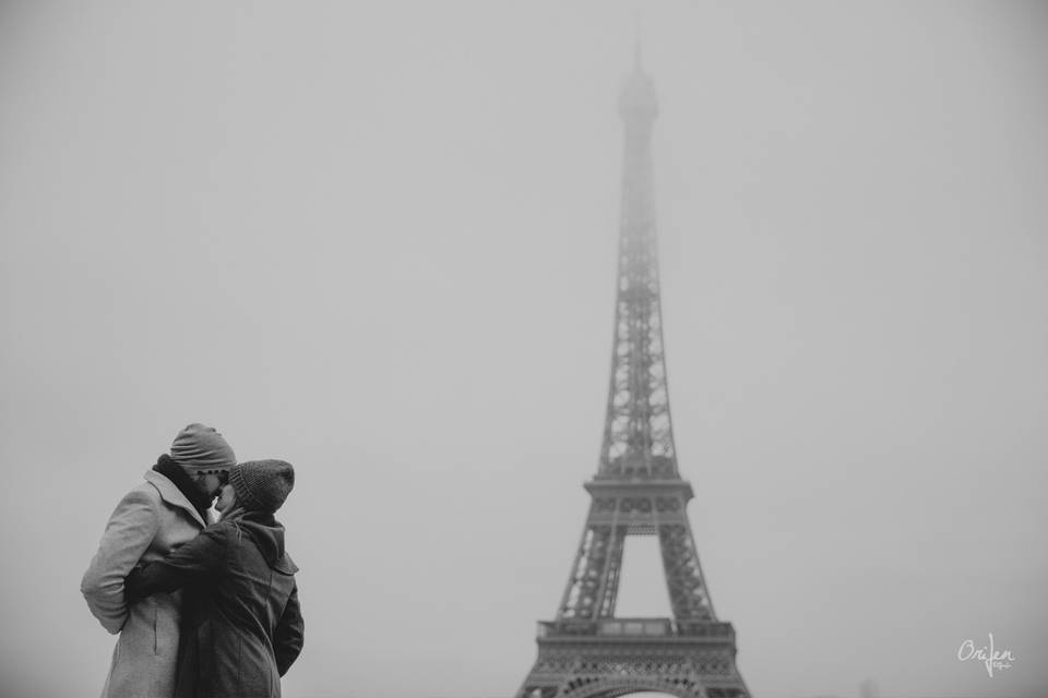 Preboda en París