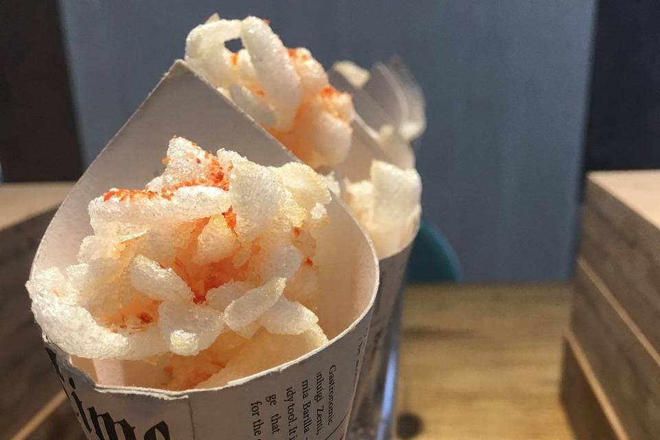 Gamba popcorn