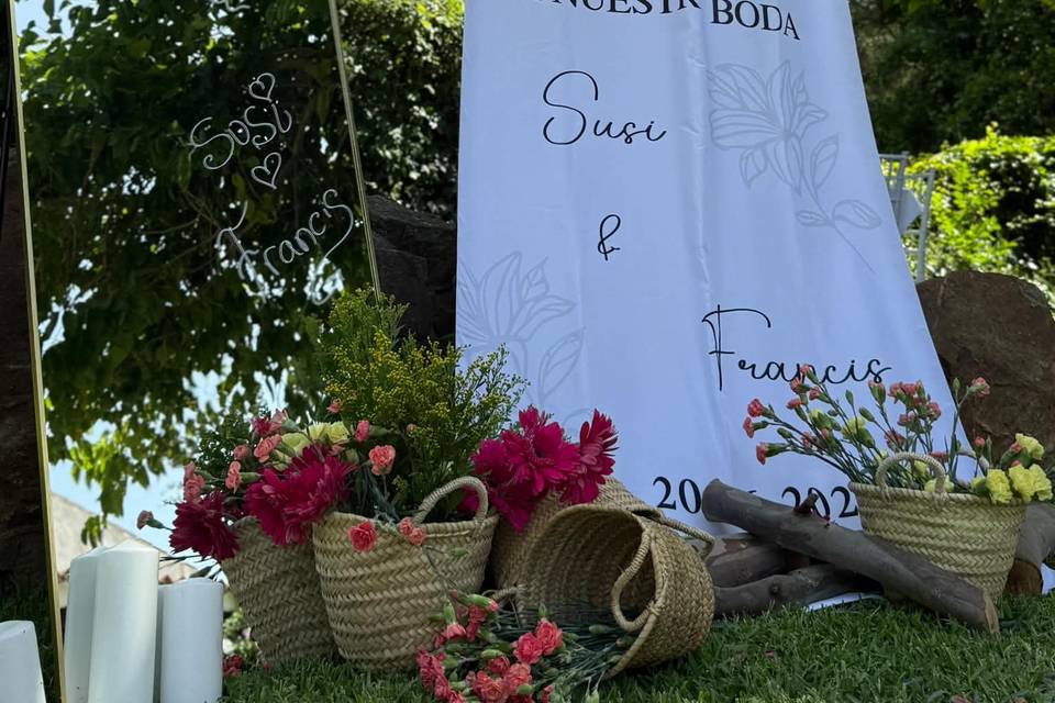 Espejo bienvenida