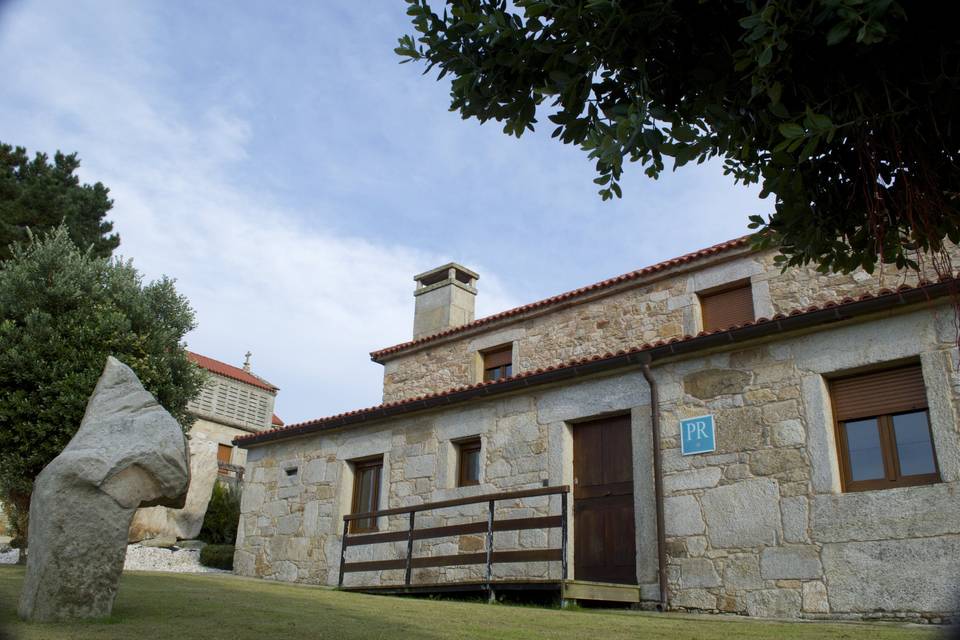 Entrada casa rural