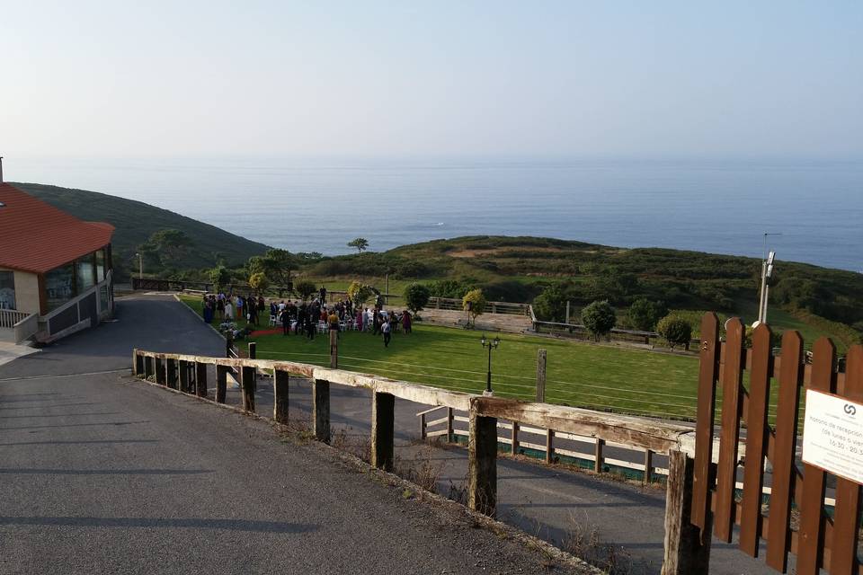 Panorámica desde la entrada