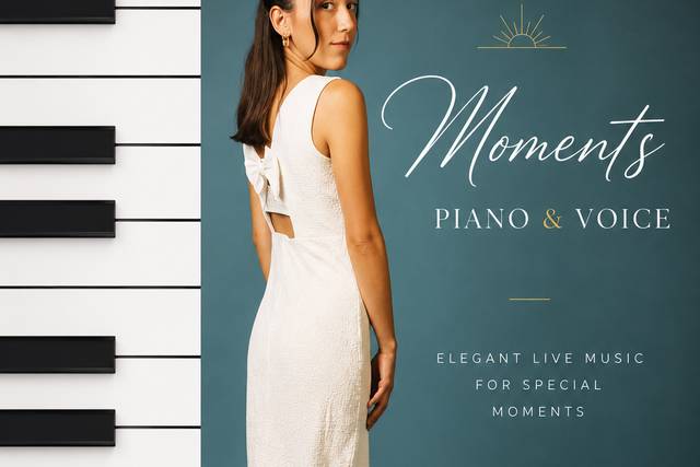 Cartel solista piano/voz