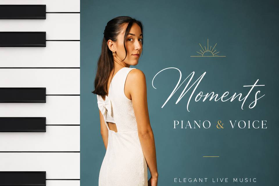 Cartel solista piano/voz
