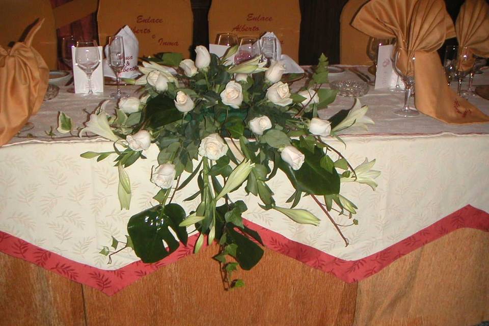 Mesa del restaurante