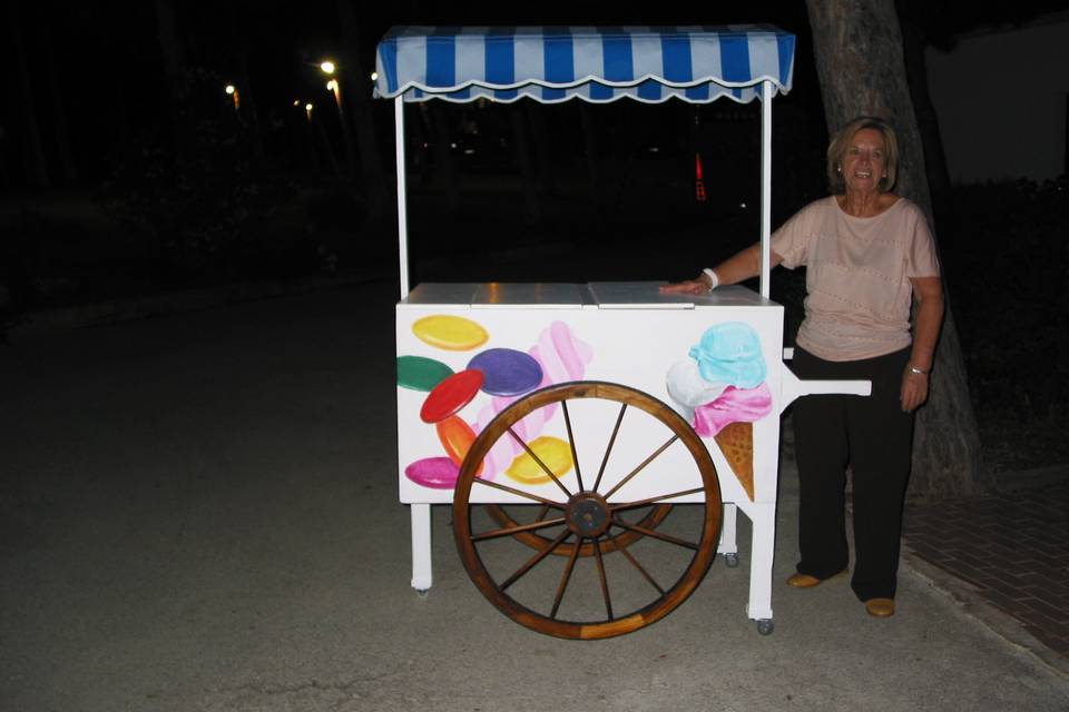 Carrito de los helados