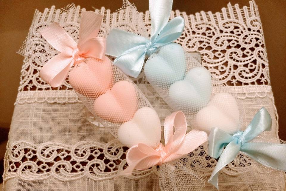 Corazoncitos - detalles para boda