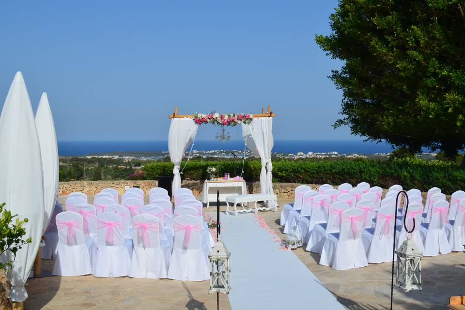 Arco de boda