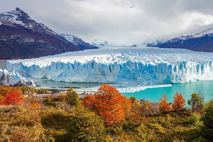 Glaciar en la Patagonia