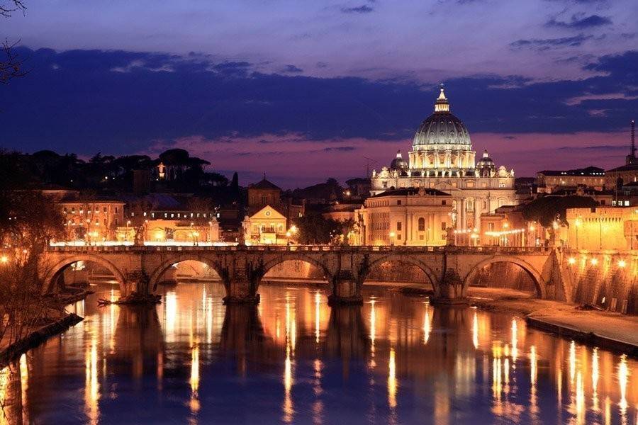 Puente de Sant'Angelo en Roma