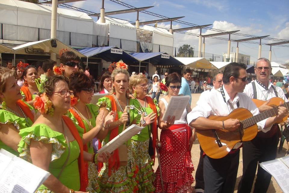 Actuación en Lorca 2008