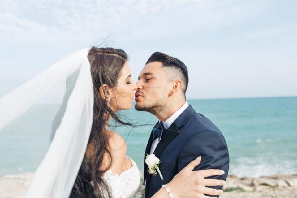 Postboda en la playa