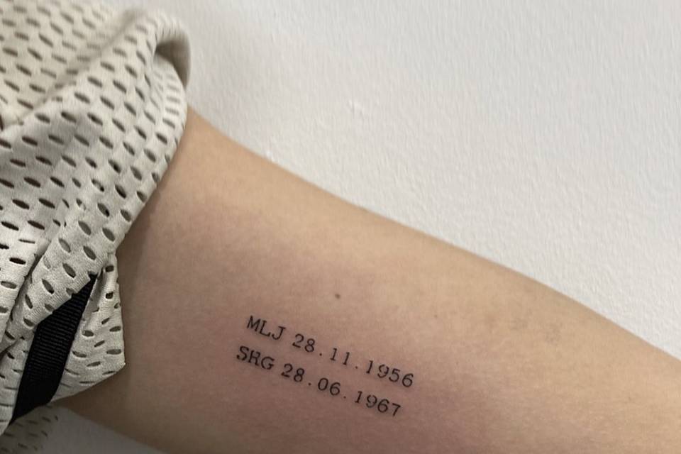 Tattoo coordenadas