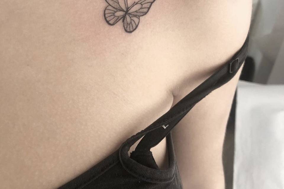 Tattoo mariposas