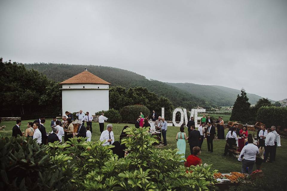 Boda con vistas en Laxe