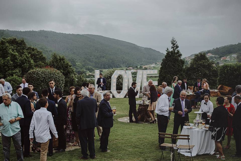 Boda con vistas en Galicia