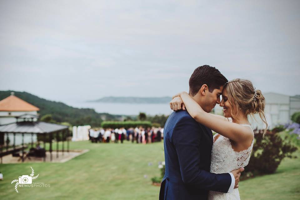 Boda con vistas al mar