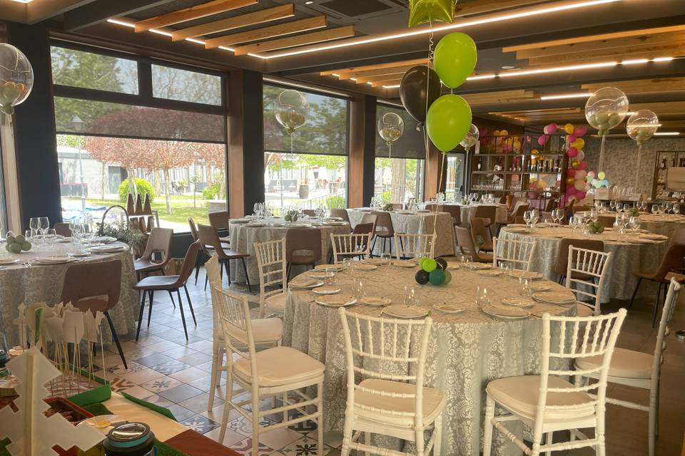 Salón jardín