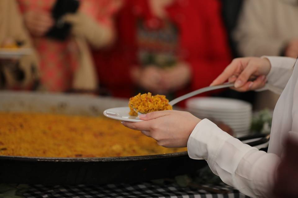 Mesa de arroces