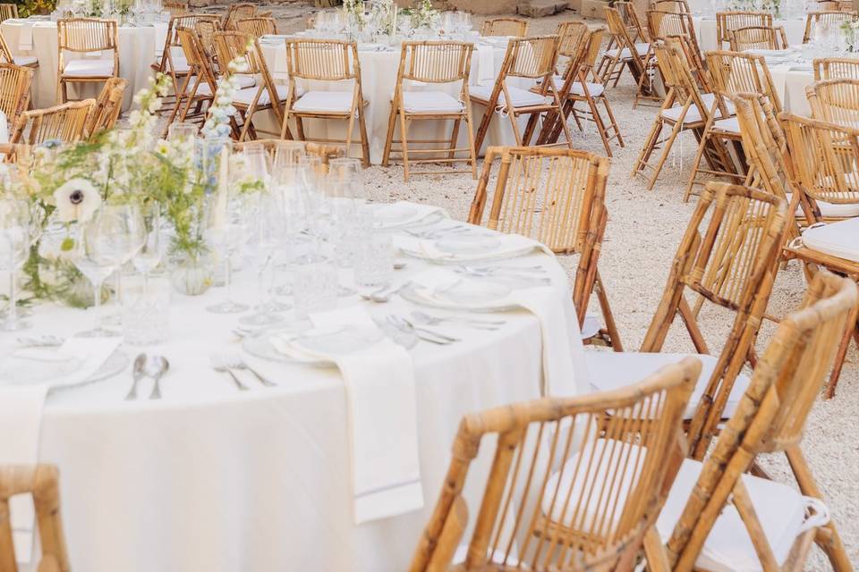 Banquete en la Plaza Central